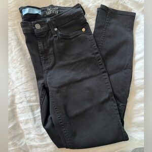 7 for all mankind stretch skinny jeans. Size 24
